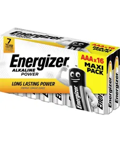 Batterie alcaline Energizer Power AAA / E92 (confezione da 16)
