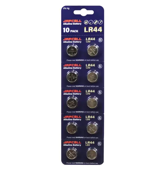 Batterie alcaline LR44 Japcell