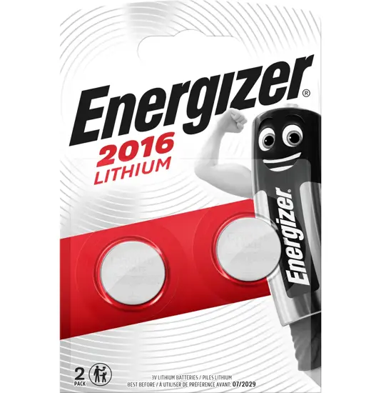 Batterie Energizer al litio CR2016 (confezione da 2)