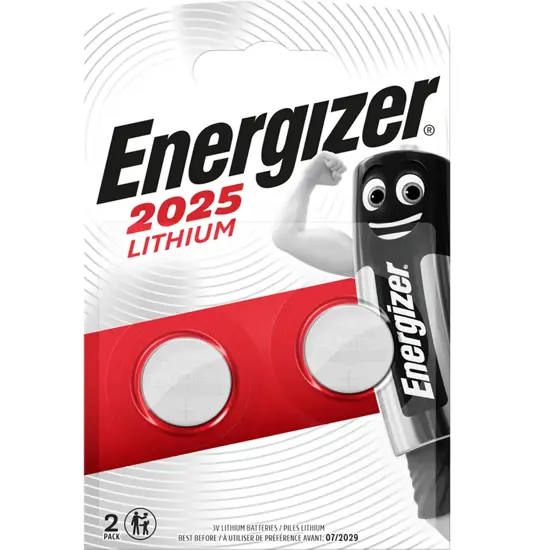 Batterie Energizer al litio CR2025 (confezione da 2)