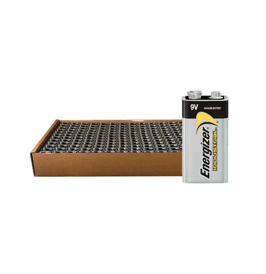 Batterie Energizer Industrial 9V/E/6LR61 sfuse (confezione da 156 pezzi)