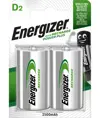 Batterie Energizer Recharge Power Plus D/NH50 2500mAh (confezione da 2)