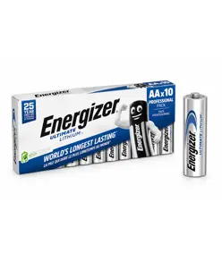 Batterie Energizer Ultimate Lithium L91 / AA B2B (confezione da 10)
