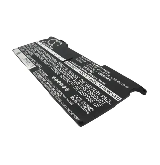 Batterie für AOPEN MacBook Air 11" A1370 2010 Laptop - 7,3V (kompatibel)