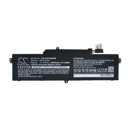 Batterie für Asus C200MA-DS01 Laptop - 11,4V (kompatibel)