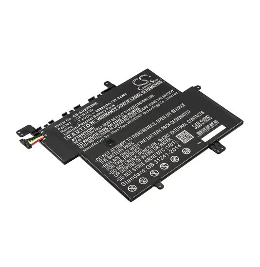 Batterie für Asus E203 Laptop - 7,6V (kompatibel)