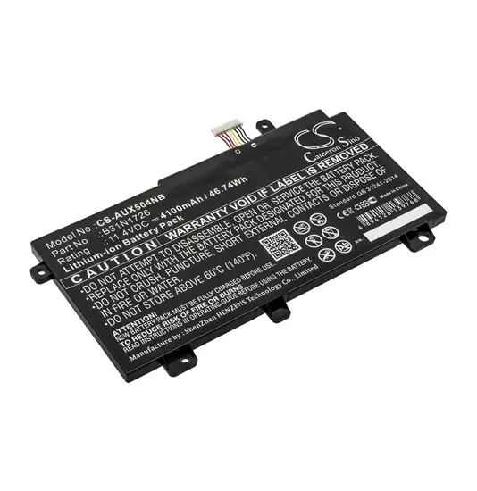 Batterie für Asus FX504 Laptop - 11,4V (kompatibel)