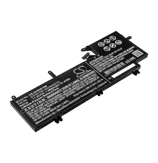 Batterie für Asus Q535U Laptop - 11,52V (kompatibel)