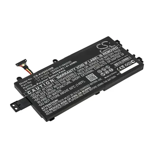 Batterie für Asus Q553U Laptop - 11,4V (kompatibel)