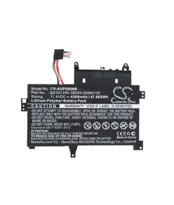 Batterie für Asus Transformer Book Flip TP500LA Laptop - 11,4V (kompatibel)
