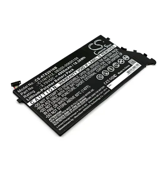 Batterie für Asus Transformer Book TX201LA Laptop - 3,75V (kompatibel)