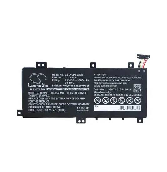 Batterie für Asus Transformer Flip TP550LA Laptop - 7,6V (kompatibel)