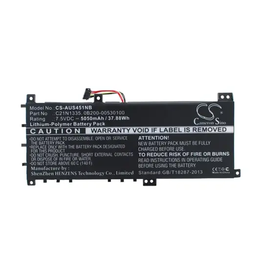 Batterie für Asus VivoBook S451 Laptop - 7,5V (kompatibel)