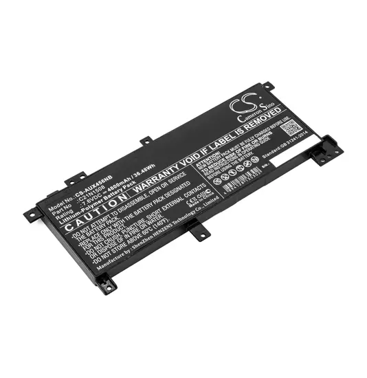 Batterie für Asus X456 Laptop - 7,6V (kompatibel)