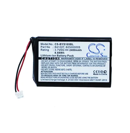 Batterie für Baracoda Strichcode scanner B40160100 - 3,7V