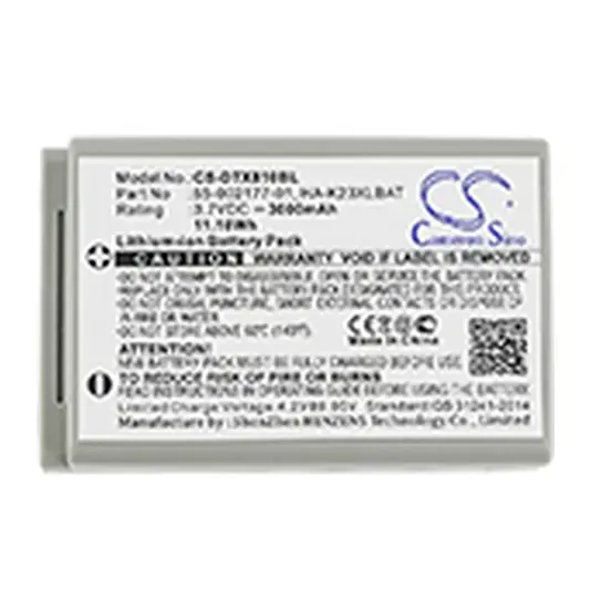 Batterie für Casio Strichcode scanner DT-X200 - 3,7V