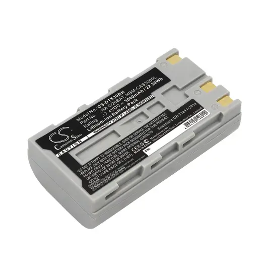 Batterie für Casio Strichcode scanner DT-X30G - 7,4V