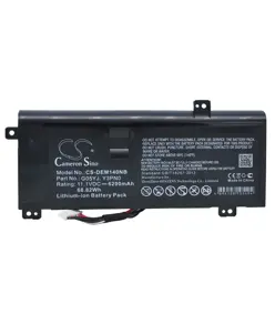 Batterie für DELL Alienware 14D-1528 Laptop - 11,1V (kompatibel)