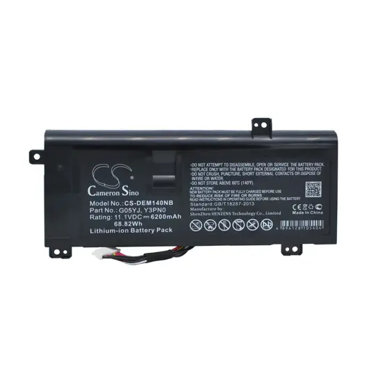 Batterie für DELL Alienware 14D-1528 Laptop - 11,1V (kompatibel)