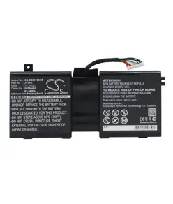 Batterie für DELL Alienware 17 Laptop - 14,8V (kompatibel)