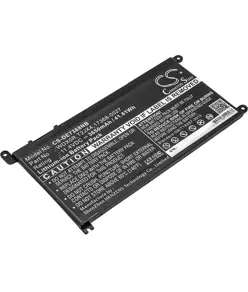 Batterie für DELL Dell INS 13MF PRO-D1708TS Laptop - 11,4V (kompatibel)