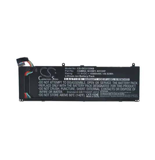 Batterie für DELL Inspiron 11 3000 Laptop - 11,4V (kompatibel)
