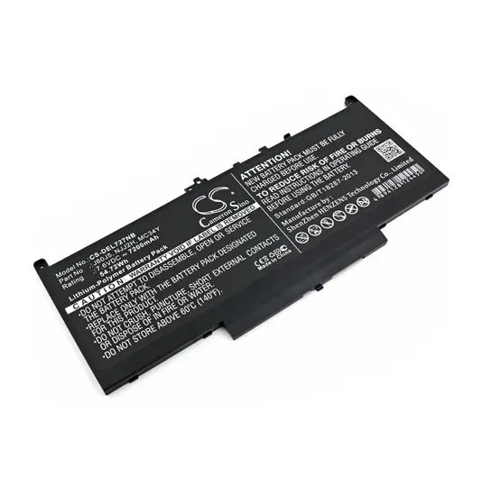 Batterie für DELL Latitude 12 E7270 Laptop - 7,6V (kompatibel)