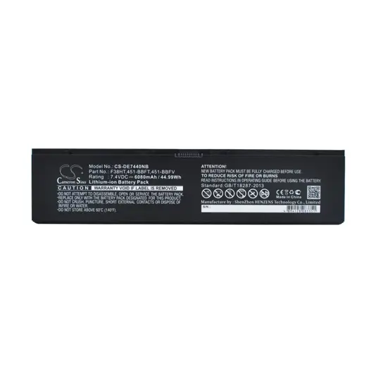 Batterie für DELL Latitude 14 7000 Laptop - 7,4V (kompatibel)