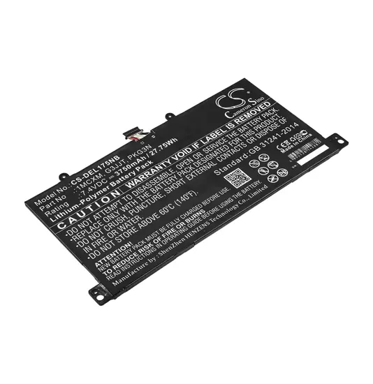 Batterie für DELL Latitude 5175 Laptop - 7,4V (kompatibel)