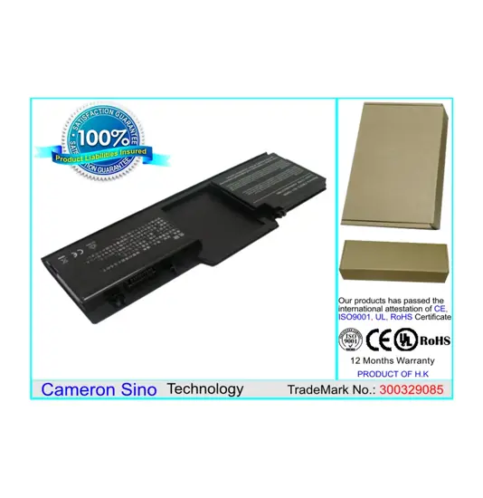 Batterie für DELL Latitude XT Tablet PC Laptop - 14,8V (kompatibel)