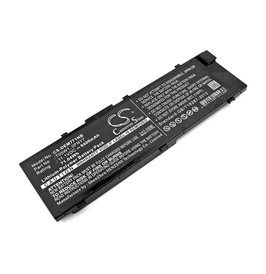 Batterie für DELL Precision M7710 Laptop - 11,1V (kompatibel)