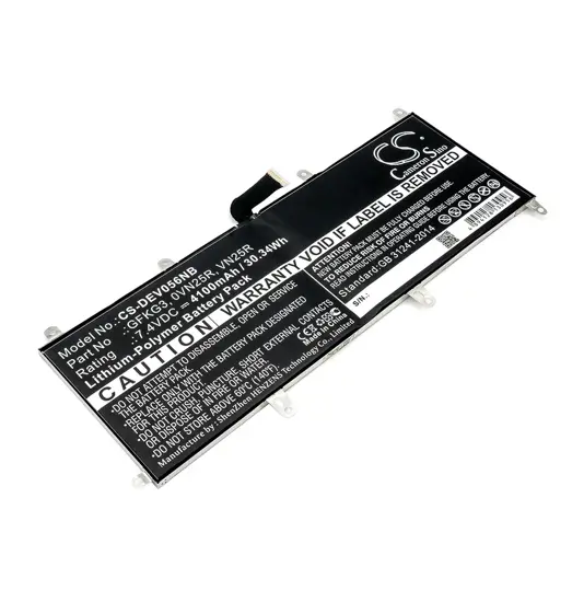 Batterie für DELL Venue 10 Pro Laptop - 7,4V (kompatibel)