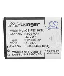 Batterie für Fiio verstärker E11 - 3,7V