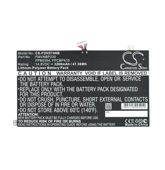 Batterie für Fujitsu Lifebook UH574 Laptop - 14,8V (kompatibel)