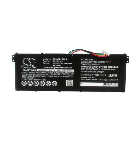 Batterie für GATEWAY B116-M Laptop - 11,4V (kompatibel)