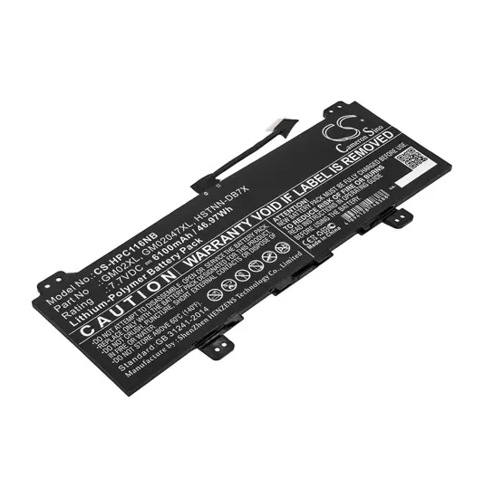 Batterie für HP Chromebook 11 G6 Laptop - 7,7V (kompatibel)