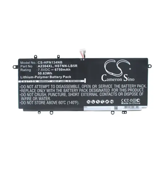 Batterie für HP Chromebook 14 Laptop - 7,5V (kompatibel)