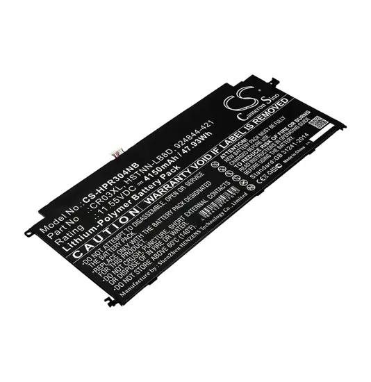 Batterie für HP Envy 12-E000 X2 Detachable PC Laptop - 11,55V (kompatibel)