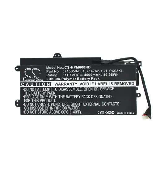 Batterie für HP Envy 14 Laptop - 11,1V (kompatibel)