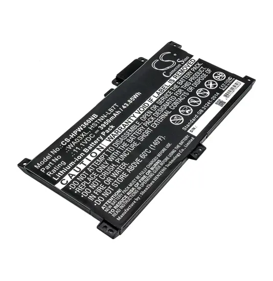 Batterie für HP Pavilion x360 - 15-br041nr Laptop - 11,1V (kompatibel)