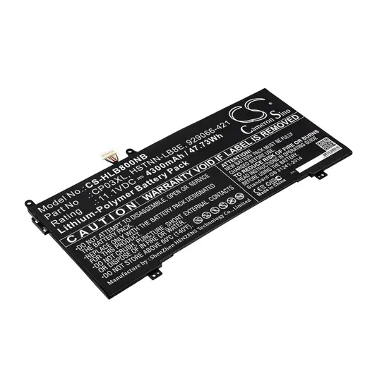 Batterie für HP Spectre 13-ae006no X360 Laptop - 11,1V (kompatibel)