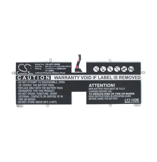 Batterie für HP Spectre XT TouchSmart 15-4000e Laptop - 14,8V (kompatibel)