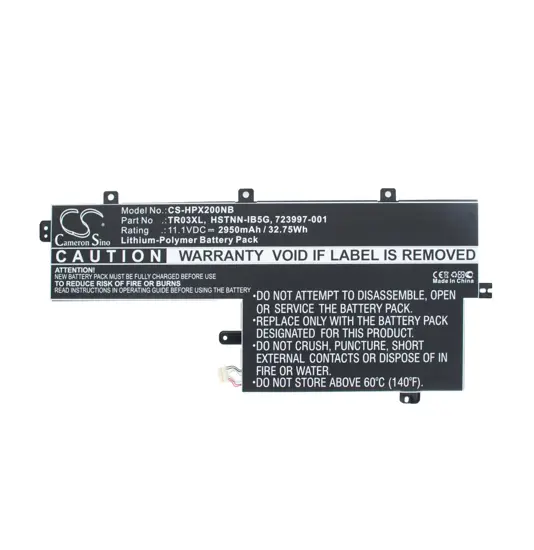Batterie für HP Split X2 13-G110DX Laptop - 11,1V (kompatibel)