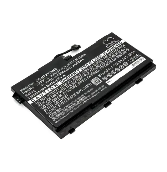Batterie für HP ZBook 17 G3 Laptop - 11,4V (kompatibel)