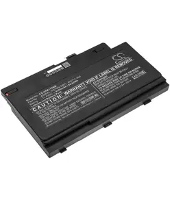 Batterie für HP ZBook 17 G3 Mobile Workstation Laptop - 11,4V (kompatibel)