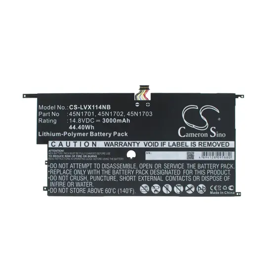 Batterie für Lenovo 20A7 Laptop - 14,8V (kompatibel)