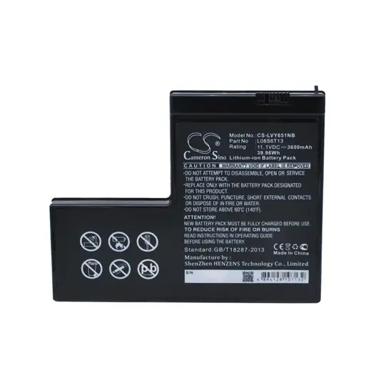 Batterie für Lenovo IdeaPad Y650 Laptop - 11,1V (kompatibel)