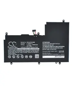 Batterie für Lenovo Yoga 3 14 Laptop - 7,4V (kompatibel)