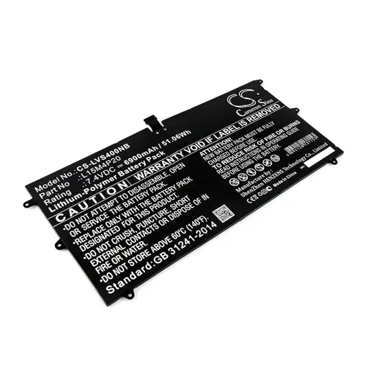 Batterie für Lenovo Yoga 4S Laptop - 7,4V (kompatibel)