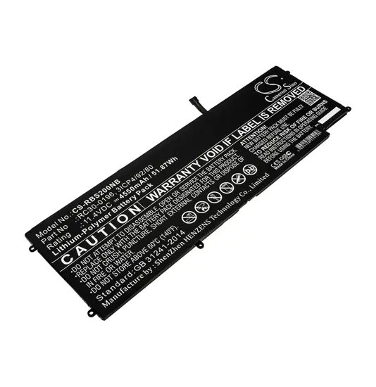 Batterie für Razer Blade Stealth 2016 RZ09-01962W Laptop - 11,4V (kompatibel)